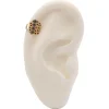 Pave Ruby Ear Cuff Earring