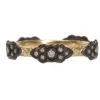 Pave Scroll Station Stack Band Ring