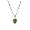 Pave Shield Necklace