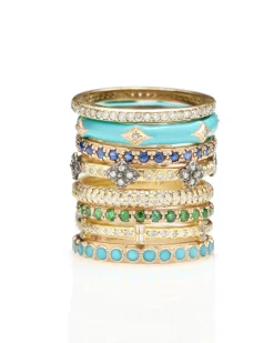 Pave Stack Band Ring