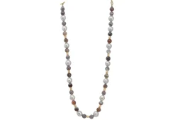 Pearl and Agate Beaded Necklace