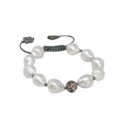 Pearl Beaded Pull Bracelet