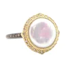 Pearl Coin Ring