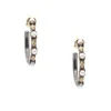 Pearl Hoop Earrings