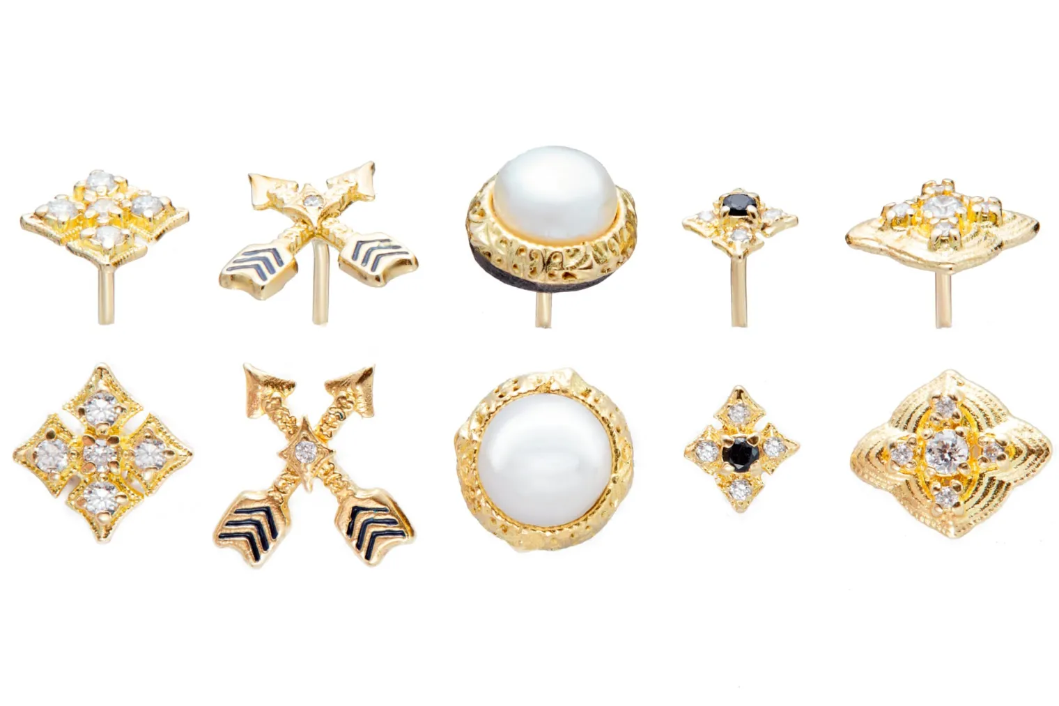 Pearl Stud Earrings
