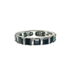 Princess Cut Stack Band