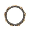PURPLE GARNET STACK BAND RING