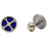 Round Shield Enamel Cufflinks
