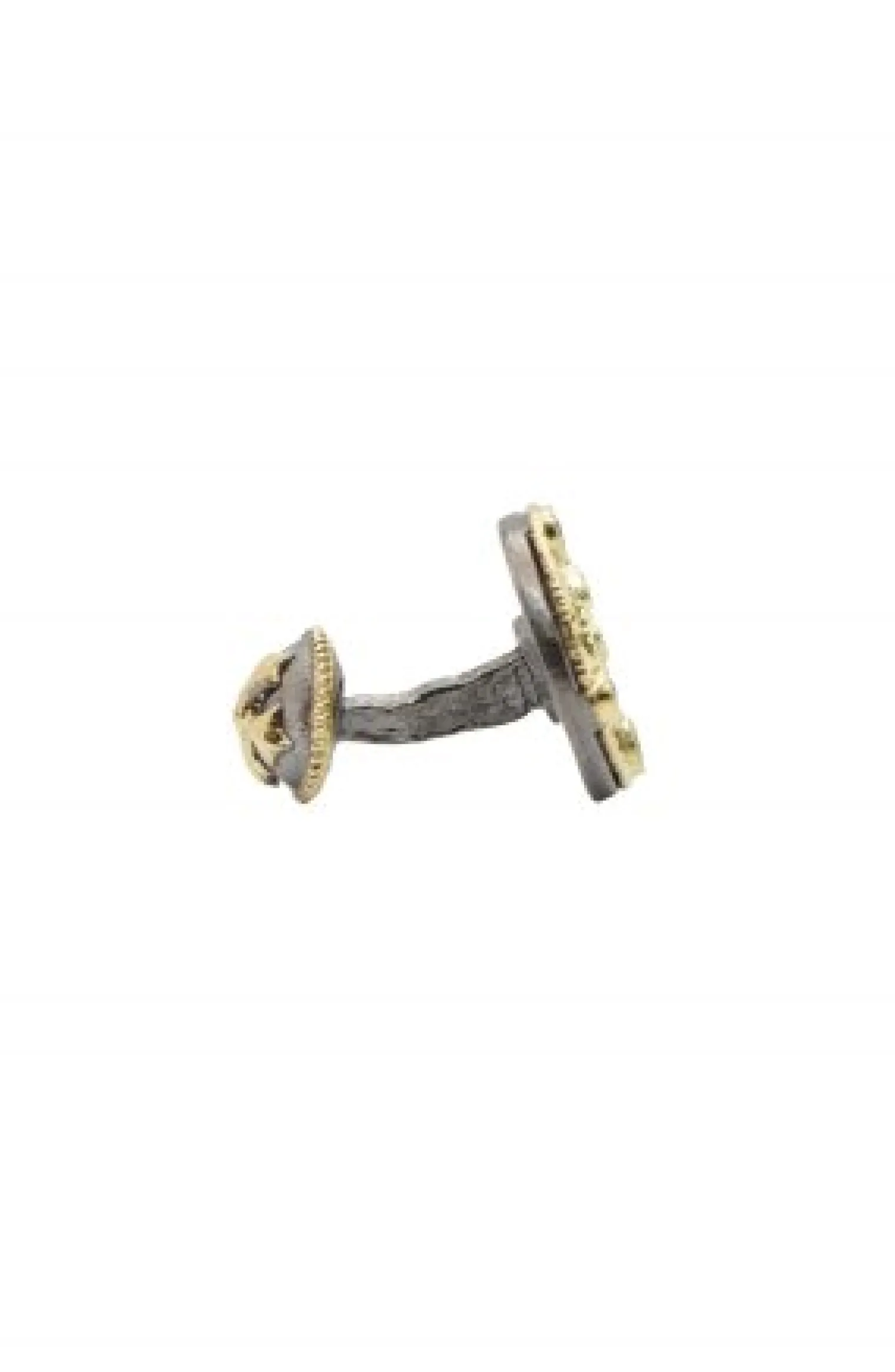 Round Shield Enamel Cufflinks