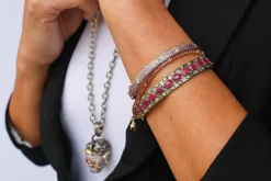 Ruby Stations Kick Huggie Bracelet