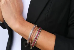 Ruby Stations Kick Huggie Bracelet