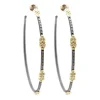 Scroll Hoop Earrings