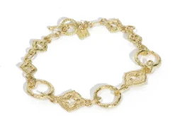 Scroll Link Bracelet