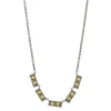 15" SCROLL PLATES NECKLACE
