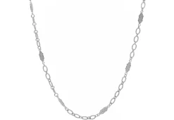 Scroll Station Link Necklace