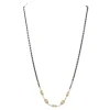 Scroll Stations Chain Link Necklace