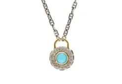 Shield Drop Necklace