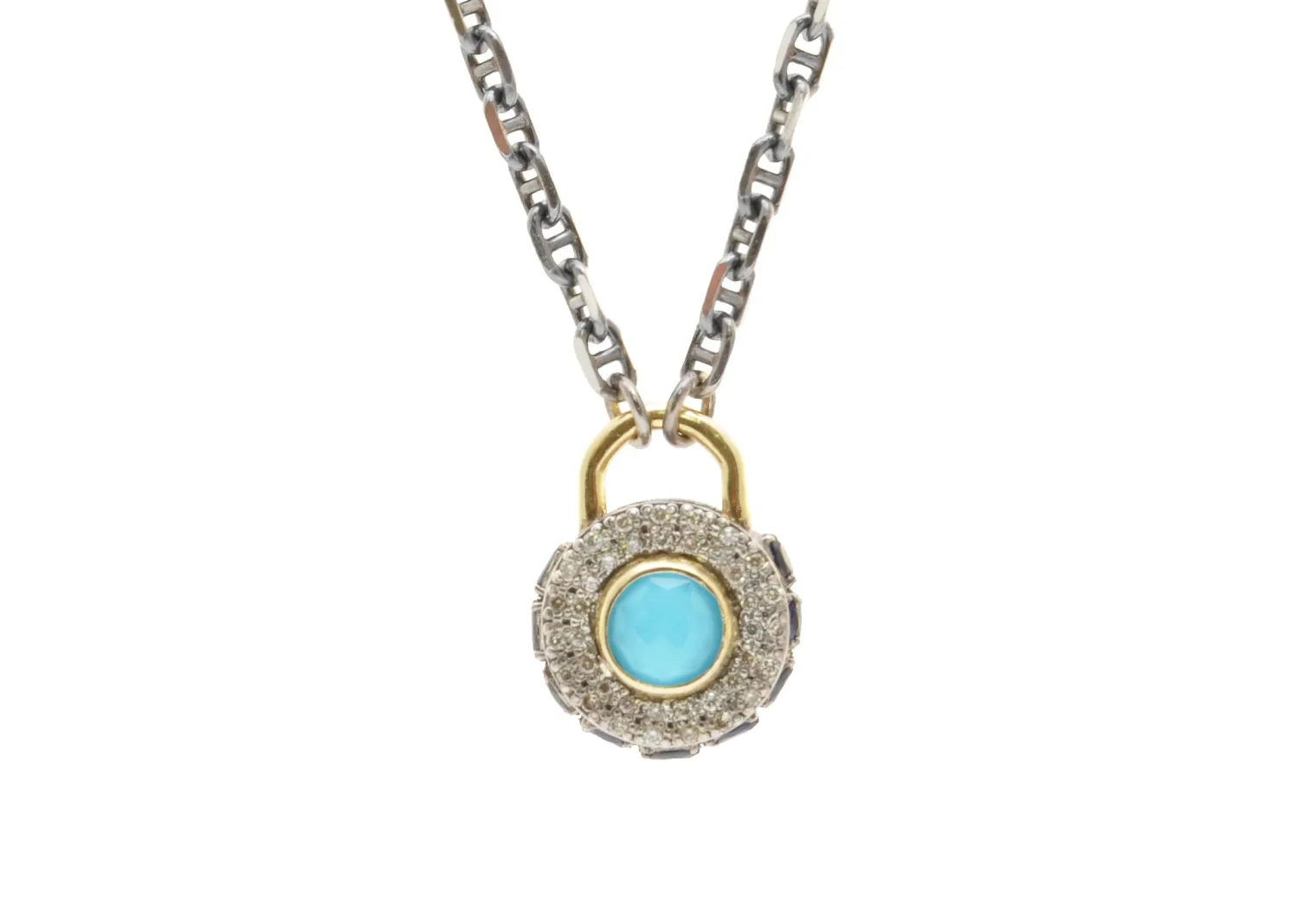 Shield Drop Necklace