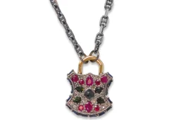 Shield Pendant Necklace