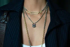 Shield Pendant Necklace