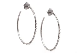 Sterling Silver Hoop Earrings