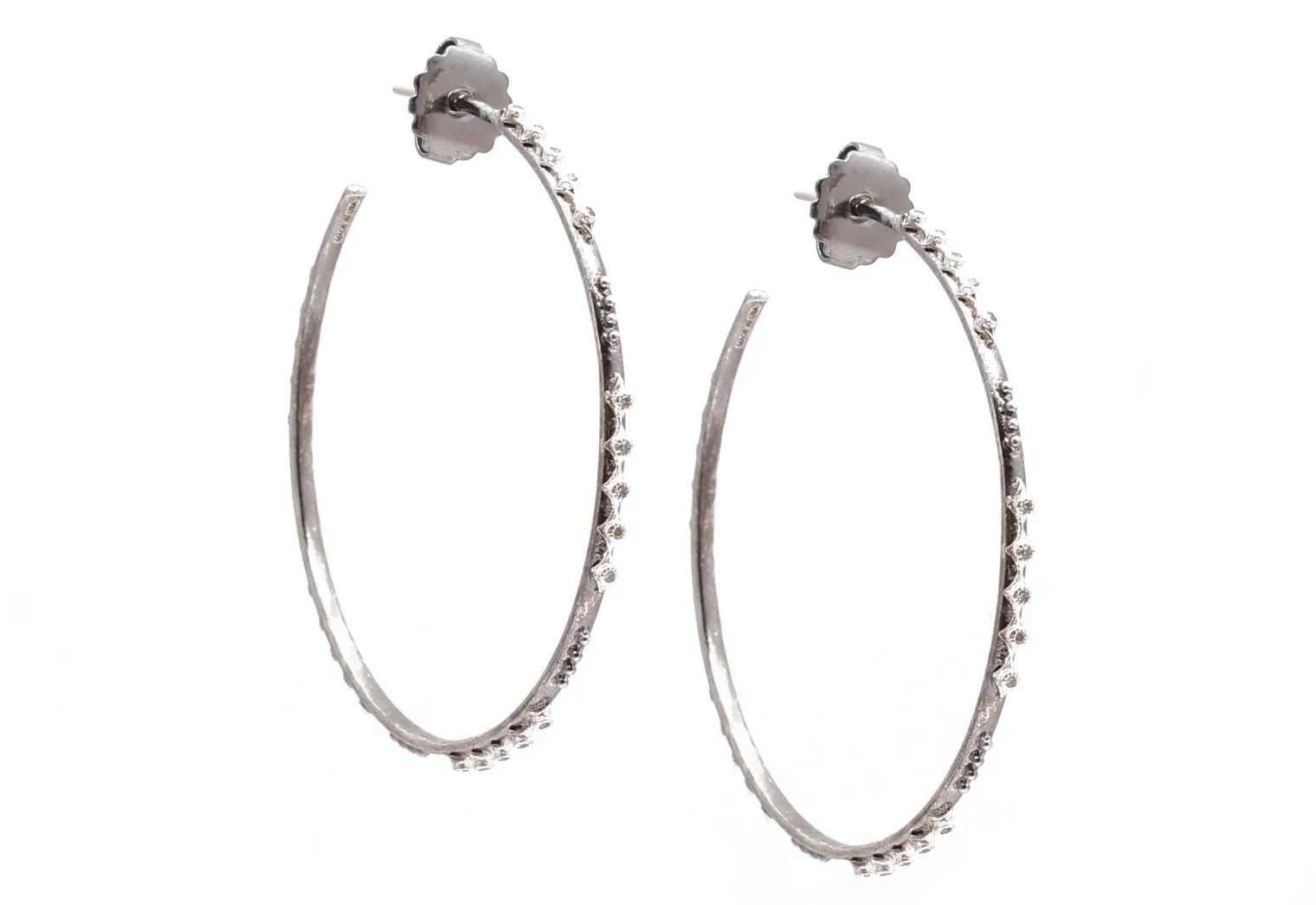 Sterling Silver Hoop Earrings