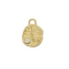 Tree Coin Medallion Charm