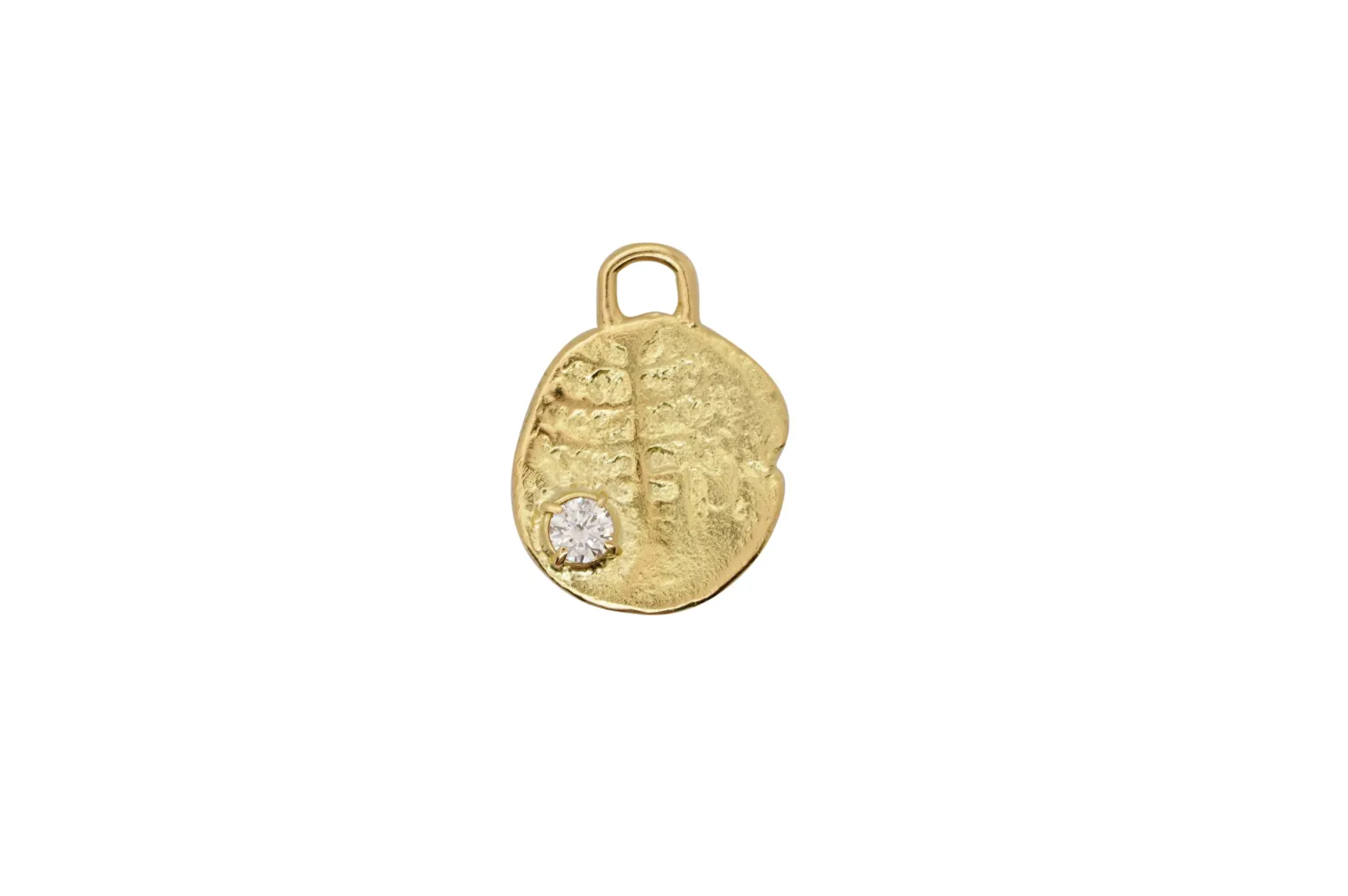 Tree Coin Medallion Charm
