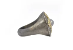 TURKISH CHALCEDONY SIGNET RING
