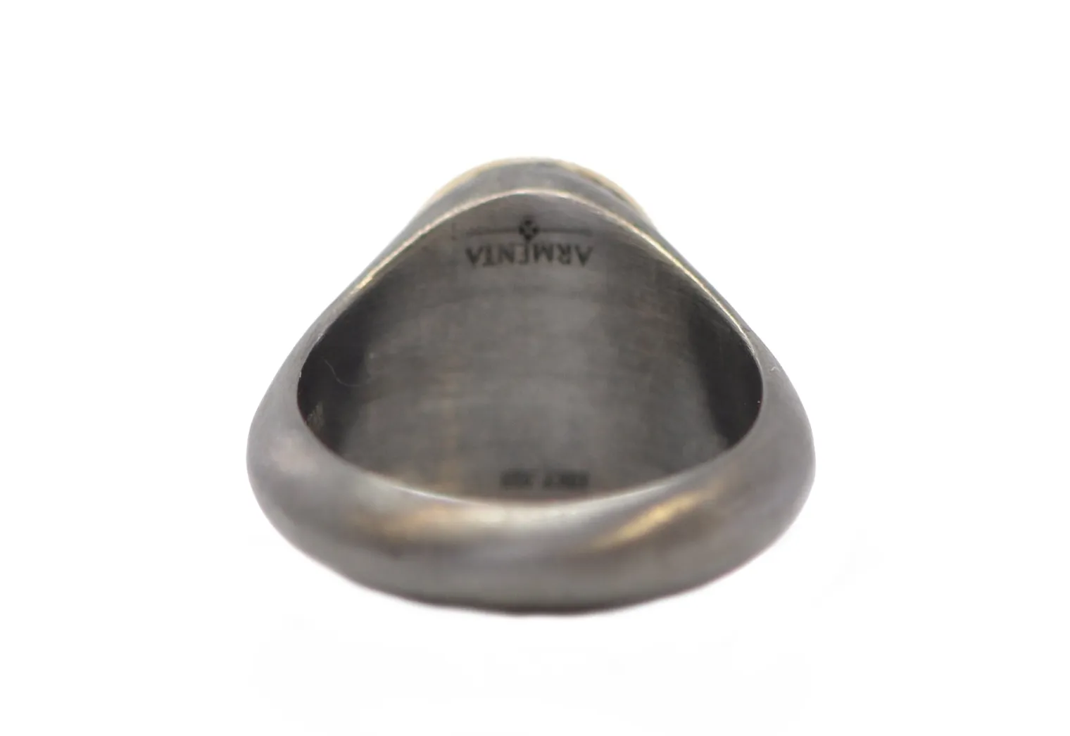 TURKISH CHALCEDONY SIGNET RING