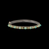 TURQUOISE LONDON BLUE TOPAZ CRIVELLI HUGGIE BRACELET