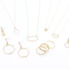 White Diamond Huggie Hoop Earrings