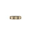 White Mother of Pearl Stations Stack Ring