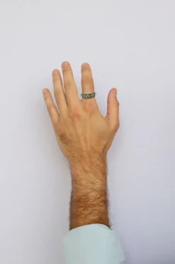 Wide Artifact Ring