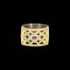 WIDE SCROLL STATEMENT RING