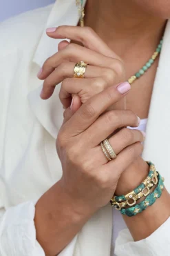 Wide Stack Band Ring