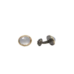 14X11 OVAL TURKISH CHALCEDONY CUFF LINKS