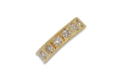 Yellow Gold Ear Cuff Earring
