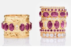 Yellow Gold Stack Band Ring